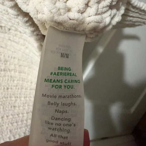 Aerie quarter zip cable knit sweater - Picture 5 of 6